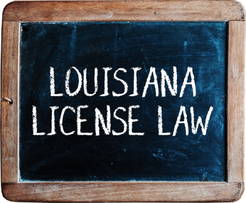 Louisiana Real Estate License Law - Bob Brooks School