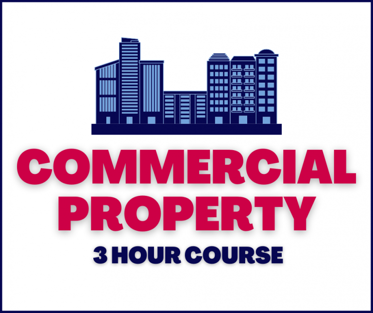 Commercial Property - 3 hours - Bob Brooks School