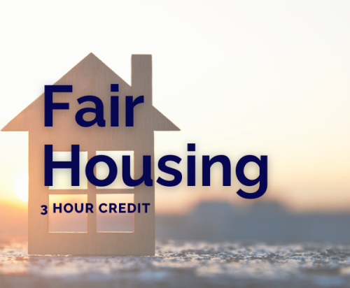 Fair Housing | 1/23/25 | 9a-12p (3hrs) | Home Inspection